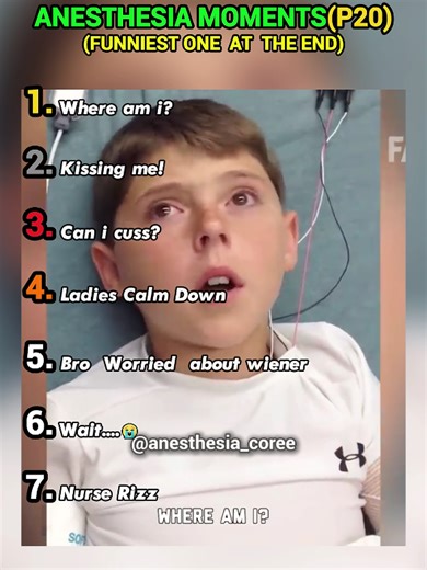 Hilarious Anesthesia Moments Compilation - Part 20