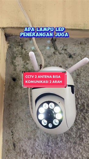 CCTV 2 Antena Bisa Komunikasi 2 Arah - Kamera CCTV V380 Pro