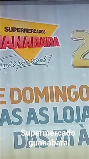 Supermercado guanabara ano novo