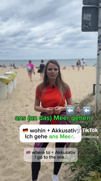 Ich gehe ans Meer: Deutsch lernen mit Spaß!