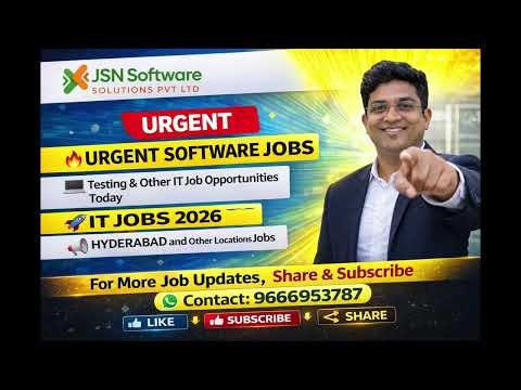 Remote | Hybrid | Testing jobs | 2026 | Manual Testing | Automation Testing | Api | Database