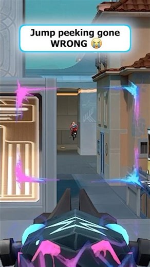 Bro Tried to Troll… and the Wall Trolled HIM 💀 | Valorant Jump Peek Fail