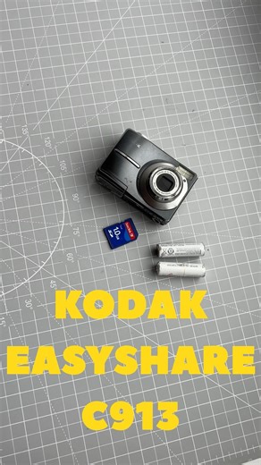 Y2K digicam KODAK EasyShare C913 📸 #shorts