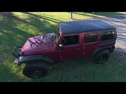 Test Drive 2012 Jeep Wrangler Sport Unlimited 4X4 SOLD $14,900 Maple Motors #2995-1