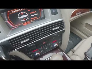 How to Adjust Trip Computer Contents in AUDI A6 C6 ( 2004 – 2011 )