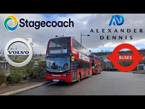 Stagecoach London: 96 from Woolwich to Bluewater Via Welling & Crayford ( ADL Enviro400 MMC