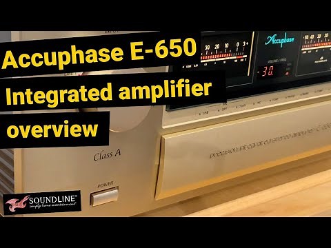 Accuphase E-650 Integrated Amplifier Overview | My Dream Amp!