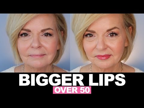 How to Fake Big Lips Over 50