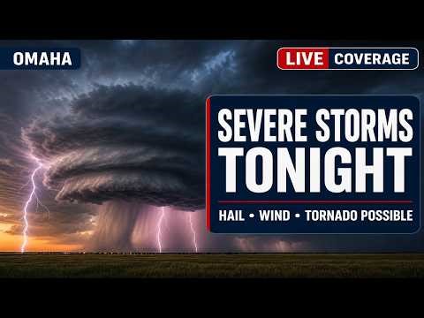 LIVE: Tracking Severe Weather Threat Across Nebraska & Iowa | First Alert 6
