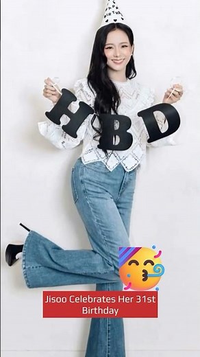Jisoo turned 31 years old today 03.01.2026 #jisoo #blackpink #shorts #lisa