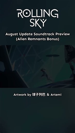 Rolling Sky - Alien Remnants Bonus Soundtrack Preview! Coming Soon