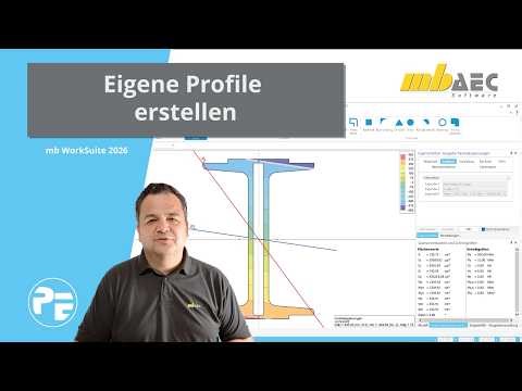 Eigene Stahl- & Aluminiumprofile erstellen: ProfilEditor in der mb WorkSuite - mbinar #26-01