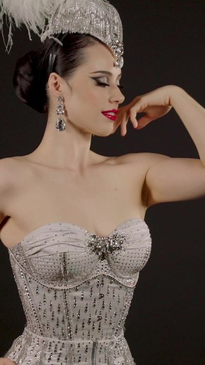 Luxurious Burlesque Costume Inspiration from the Silver Screen