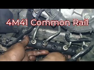 Common Rail Assy Replacement | Mitsubishi Montero 2nd Gen 4M41 Engine