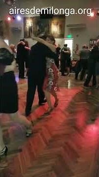 Pasos clásicos de milonga, baile de tango social, Salón Canning. Milonga Parakultural