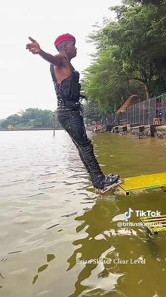 Skating Skills Exhibition with Brian Skater Clear Level