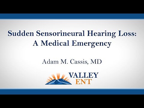 Sudden Sensorineural Hearing Loss: A Medical Emergency - by Adam Cassis MD