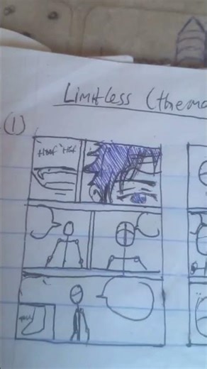 manga story board and script write #drawing #viral