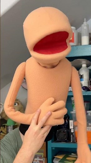 Live Puppet Building Tutorial Monday, June 9 only on YouTube!￼