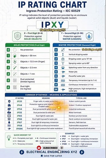 IP Ratings Explained in 45 Sec! IP65 vs IP67 vs IP68 vs IP69K 🔥 #2044
