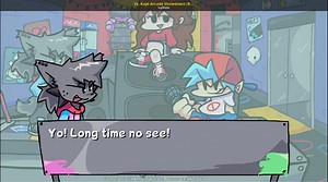 Vs. Kapi Arcade Showdown (Reverse DDR Colors) Mod for Friday Night Funkin' | FNF Mods