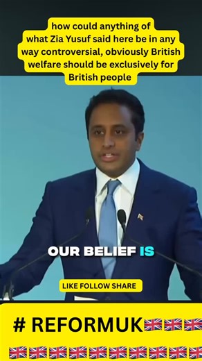 Blue collar toad on Instagram: "Well said Zia #reformuk"