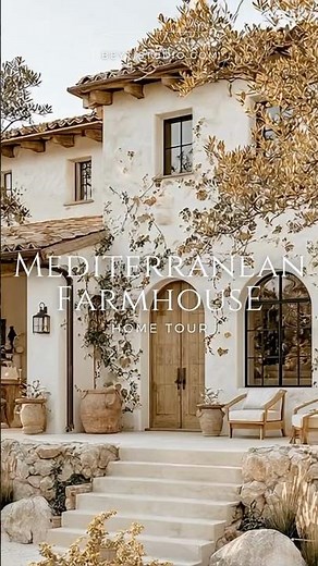 Spanish Farmhouse Home Tour | Rustic Mediterranean Interior Design