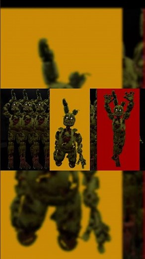 Looping the rooms x #fnaf springtrap