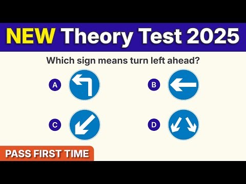 Theory Test 2025 UK Revision | NEW Theory Test In DVSA Style Questions | PASS FIRST TIME