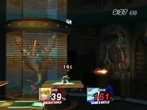 [SSBB]SAMUS(Right)vs.G&W(Left)[TAS]