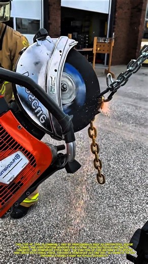 Cut-Off Saw vs Steel Chain – Extreme Cutting Power!.