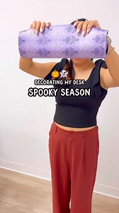 13K views · 445 reactions | Haunted Mansion desk mat coming to the store this FRIDAY!!! Spooky season is starting up and you know I gotta decorate my desk to get in the Halloween vibe!  | Wish Upon Magic | Facebook