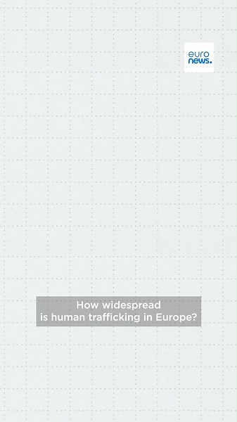 How widespread is human trafficking in Europe? More than 39,000 human trafficking cases were recorded in Europe in 20 years. War and displacement are fuelling the crisis, as victims face forced labour and sexual exploitation. #EuropeInMotion breaks down the data. | Euronews English