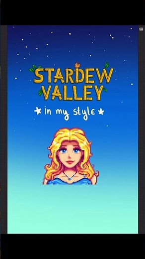 day 1 of drawing every stardew valley character: haley! #drawing #digitalart #art #stardewvalley