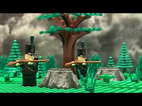 Lego Napoleonic Wars Stop Motion - The British Grenadiers