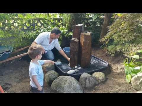 How to Install a Disappearing Fountain