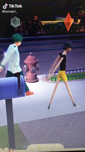 Deku's Kid in Sims 4 - My Hero Academia CC Showcase