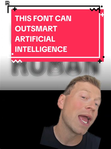 this simple font can outsmart AI 😳 | talking to ai