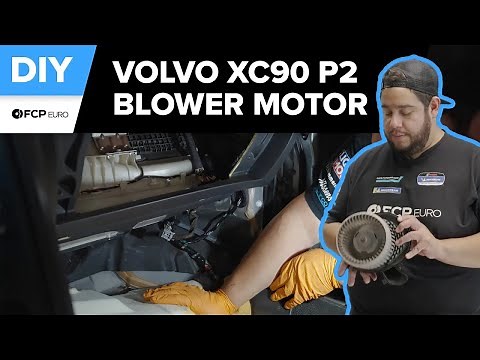 Volvo XC90 P2 Blower Motor Replacement DIY (2003-2014 Volvo XC90 V8, T6, R-Design)