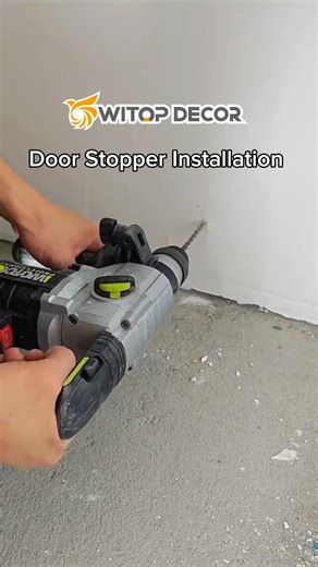 Is this door stopper truly wind-resistant?#doorstopper #door #diy #witopdecor #installation