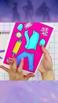 RUMI HUNTRIX Got A Makeover From SAJA BOYS JINU #kpopdemonhunters #huntrix #stickerbookdiy #makeover