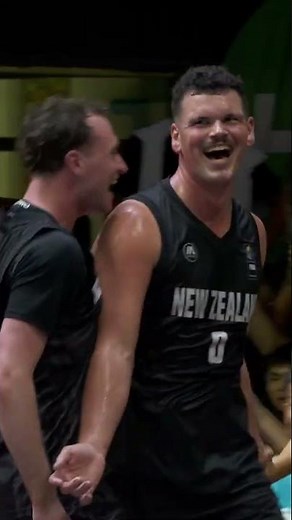 TALL BLACKS GOING FOR IT ALL 🤝 New Zealand 🇳🇿 STAMPS their spot in the #3x3Asia FINAL 🔥