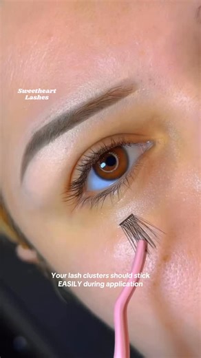 Sweetheart Lashes | Learn how to do your own lashes at home! Waterproof & sweatproof. Get wispy volume lashes that last up to 7 days with our INSTAGLAM-08... | Instagram