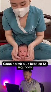 Cómo dormir a un bebé en 12 segundos.🥱 #shortsfeed #shortsvideo #fypシ #dormir #baby