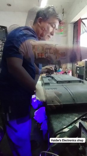 40 inch curve TV, fixed by Haider's Electronics Repair Shop #repair #TVRepair | Haider Alcantara