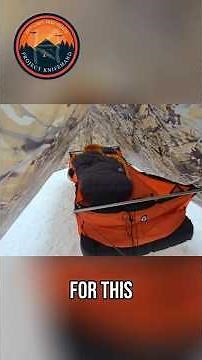 Winter Hammock Camping Sleeping Bag & Bridge Hammock Setup! #camping #warbonnet #hammockcamping