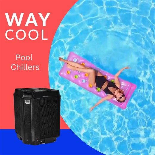 Wave goodbye to lukewarm swims! Keep your pool refreshingly cool all summer with a pool chiller. Embrace the chill and find a local Pool Pro today: https://bit.ly/3x5OuNd Chillers pictured: Pentair Ultratemp® Heat/Cool Pump and Jandy VersaTemp™ Heat/Chill Pump #StayCool #SummerTime #PoolChillers | SwimmingPool.com