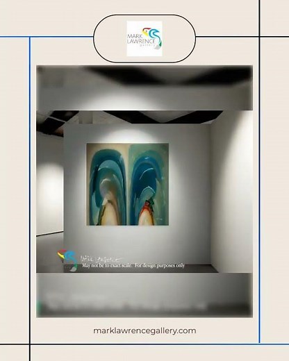 Christian Modern Art. Psalm 36:7. Shadow of Your Wings