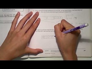 Eureka Math Grade 3 Module 3 Lesson 18 Homework | #mathwithaubrey #answers