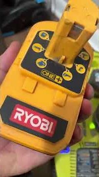 Ryobi batteries not charging easiest way to fix them